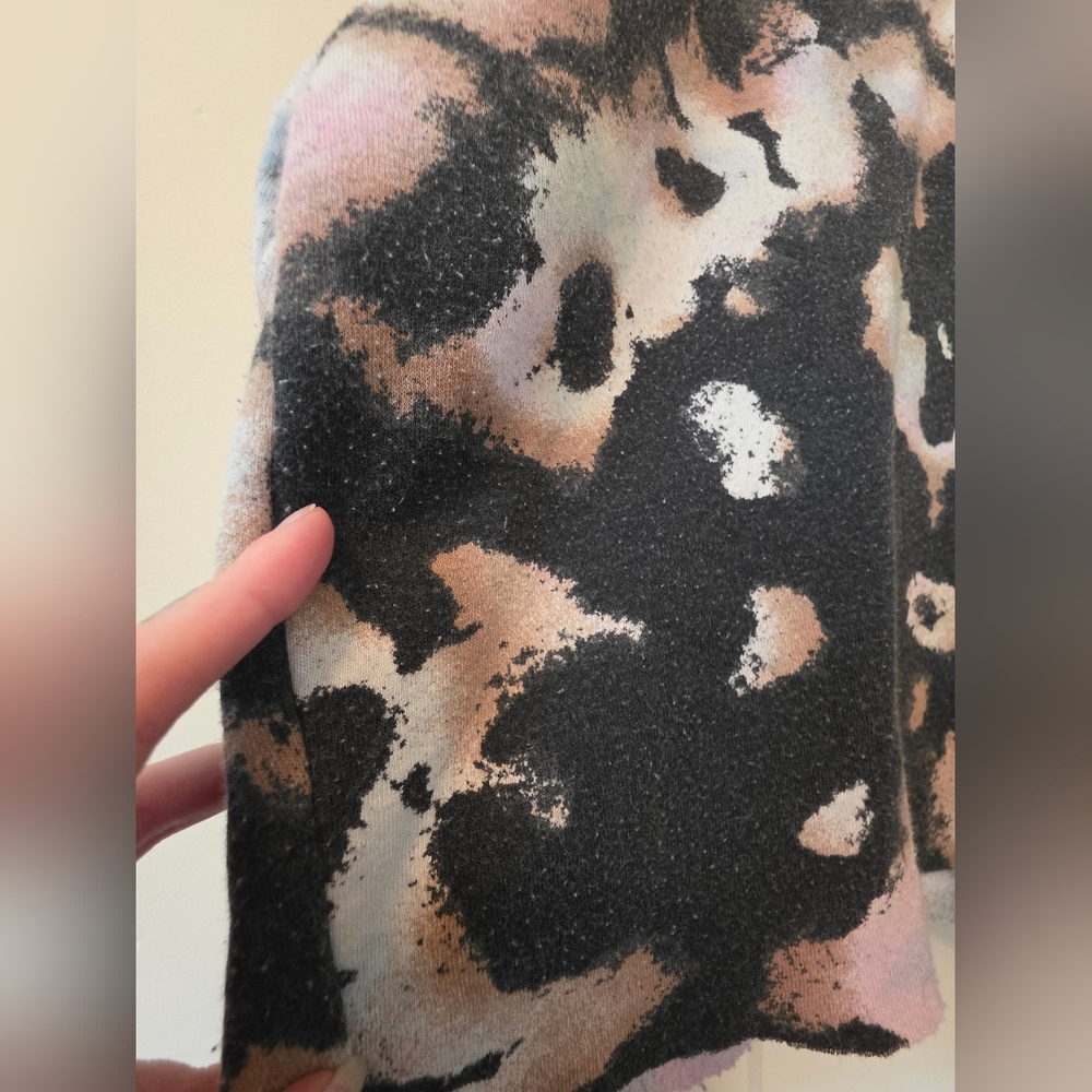 wild fable Tie-Dye Cropped Hoodie - Picture 6 of 10